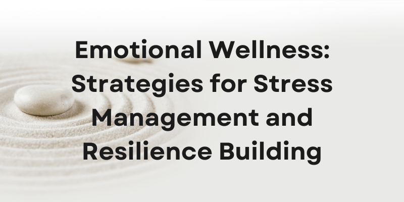 Emotional Wellness: Strategies for Stress Management and Resilience&nbsp;Building